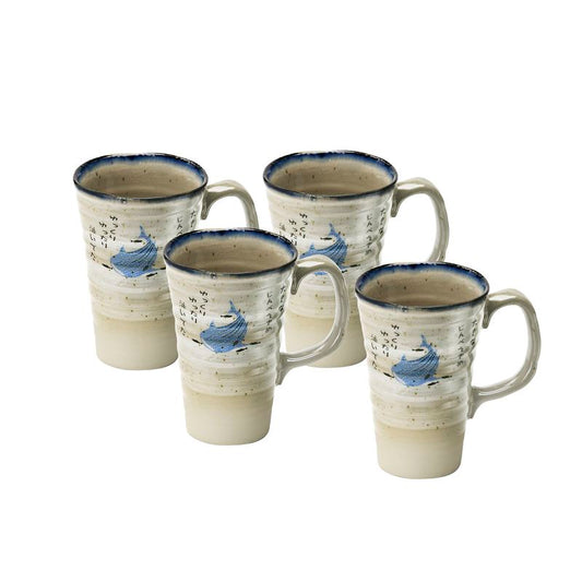 Beer Mug - 4pcs OFUKEJINBEE