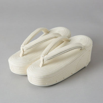 Sandals - Cord Embroidery