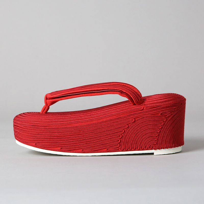 Sandals - Cord Embroidery