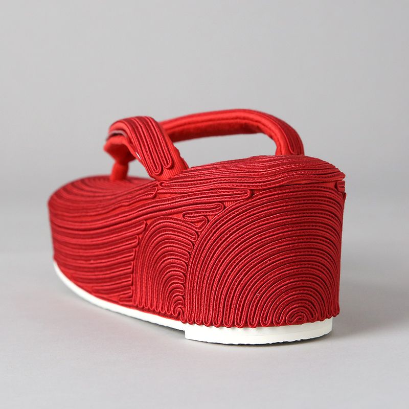 Sandals - Cord Embroidery