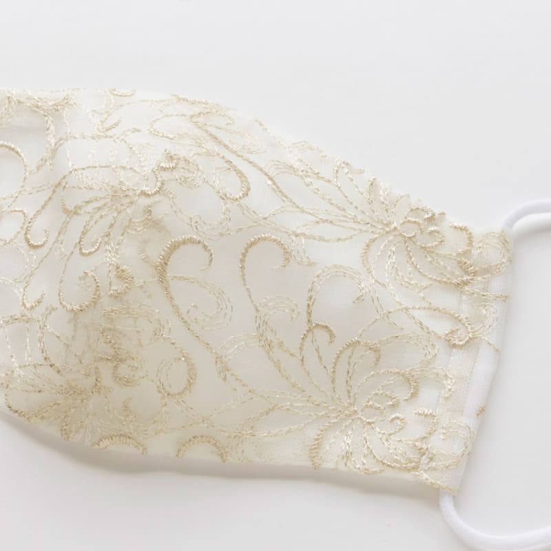 Couture Silk Mask - Organdy