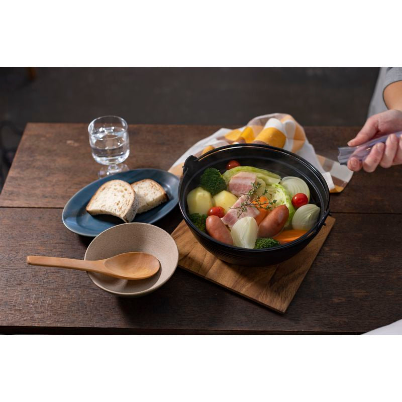 Pan - Cast Iron Kappo Round Pot 18cm