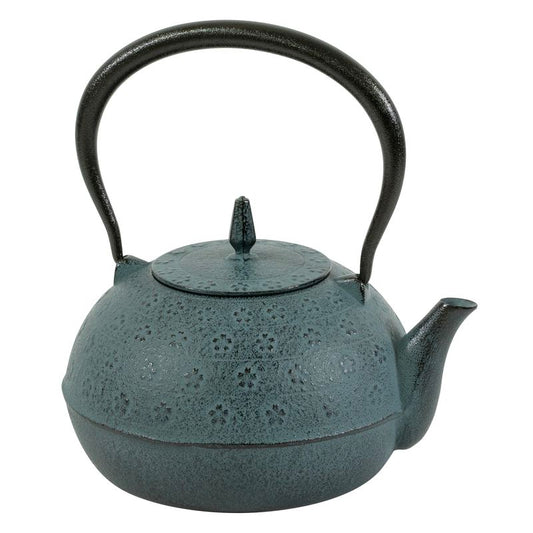 Tetsubin(Iron Kettle) - Nambu Ironware Kuchinashi Sakura Pattern