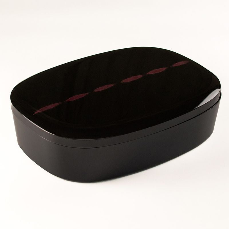 Stacking Food Box - Oval Shaped Nested Three-Tiered