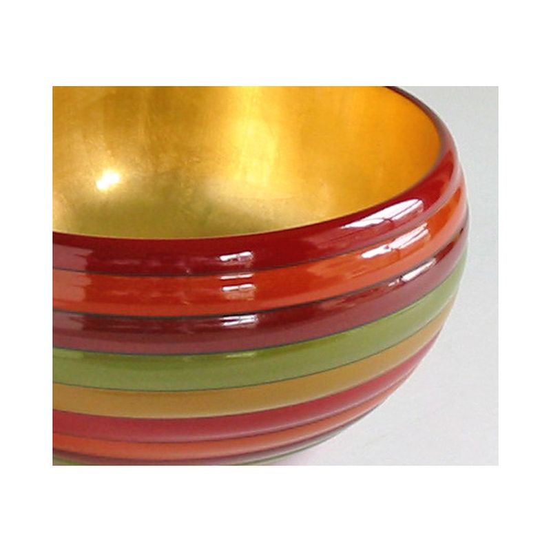 Bowl - Koma Pattern with Gold Leaf Interior