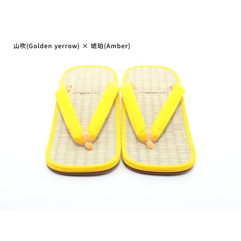 Sandals - SETTA OVERSEAS Golden Yellow US over 10