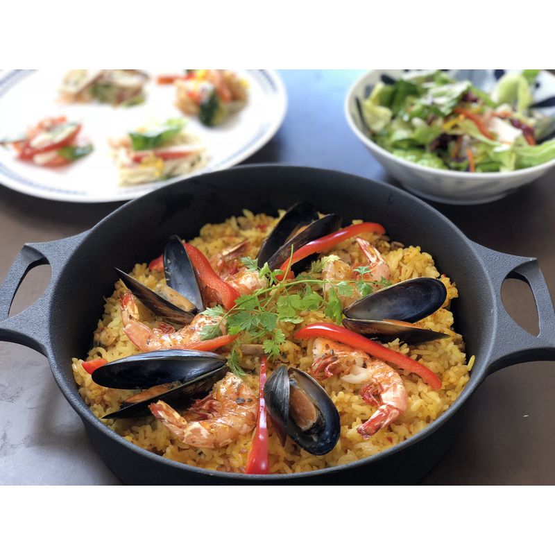 وعاء متعدد - وعاء مع غطاء للشواء