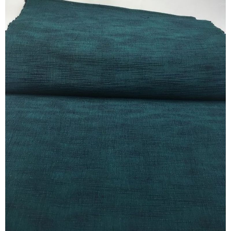 SHIMOGAWA KURUME KASURI Fabric 3Rd Slab Solid Colored Green 