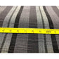 SHIMOGAWA KURUME KASURI Fabric Soft Striped Gray X Gray 