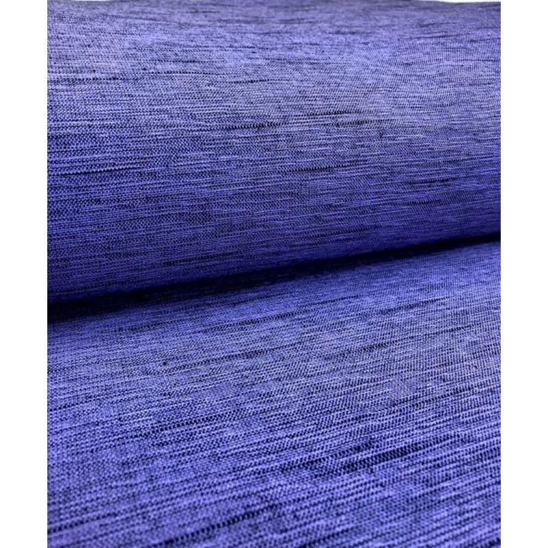 SHIMOGAWA KURUME KASURI Fabric Two Combined Yarn Pale Purple 