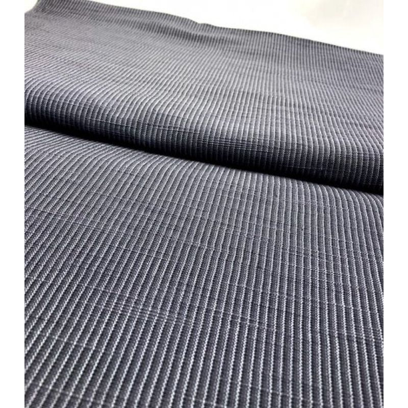 SHIMOGAWA KURUME KASURI Fabric Soft Pin Stripe Gray 