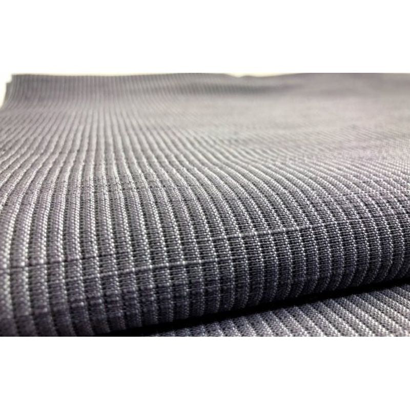 SHIMOGAWA KURUME KASURI Fabric Soft Pin Stripe Gray 