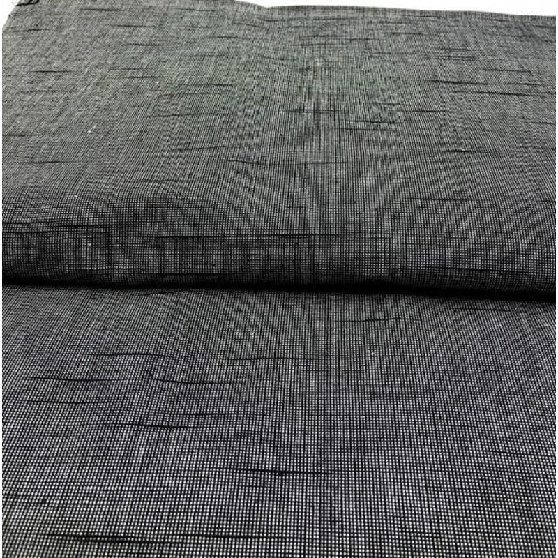 SHIMOGAWA KURUME KASURI Fabric 16 Slab Kushin Gray 