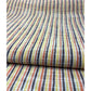 SHIMOGAWA KURUME KASURI Fabric Yoroke 3 -Color Stripe Middle Yellow White 