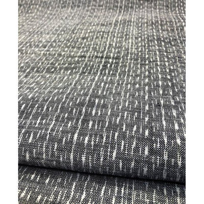 SHIMOGAWA KURUME KASURI Fabric Arare Bunjin Gray 