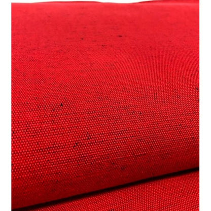 SHIMOGAWA KURUME KASURI Fabric Red 