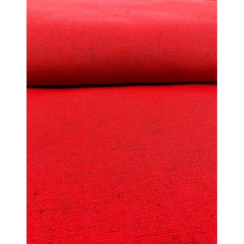 SHIMOGAWA KURUME KASURI Fabric Red 