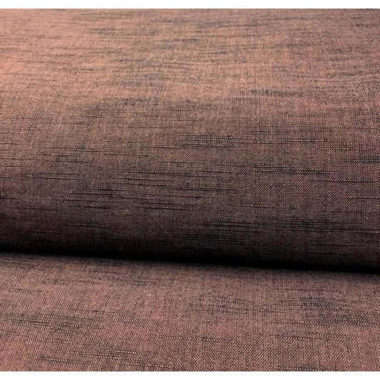 SHIMOGAWA KURUME KASURI Fabric 10 Slab Plain Dark Brown