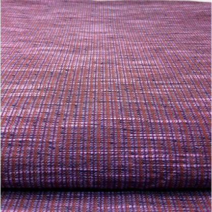 SHIMOGAWA KURUME KASURI Fabric Mix Slab Mountain Grape 