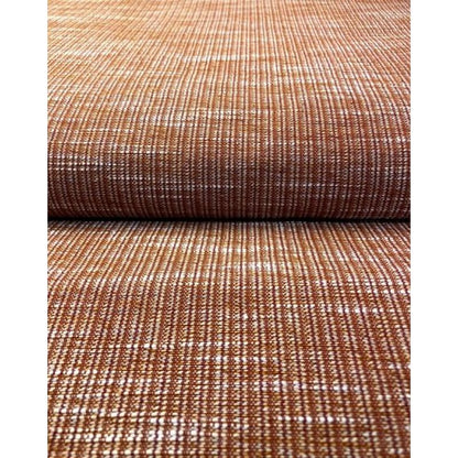 SHIMOGAWA KURUME KASURI Fabric Mix Slab Reddoned Leaf Color 