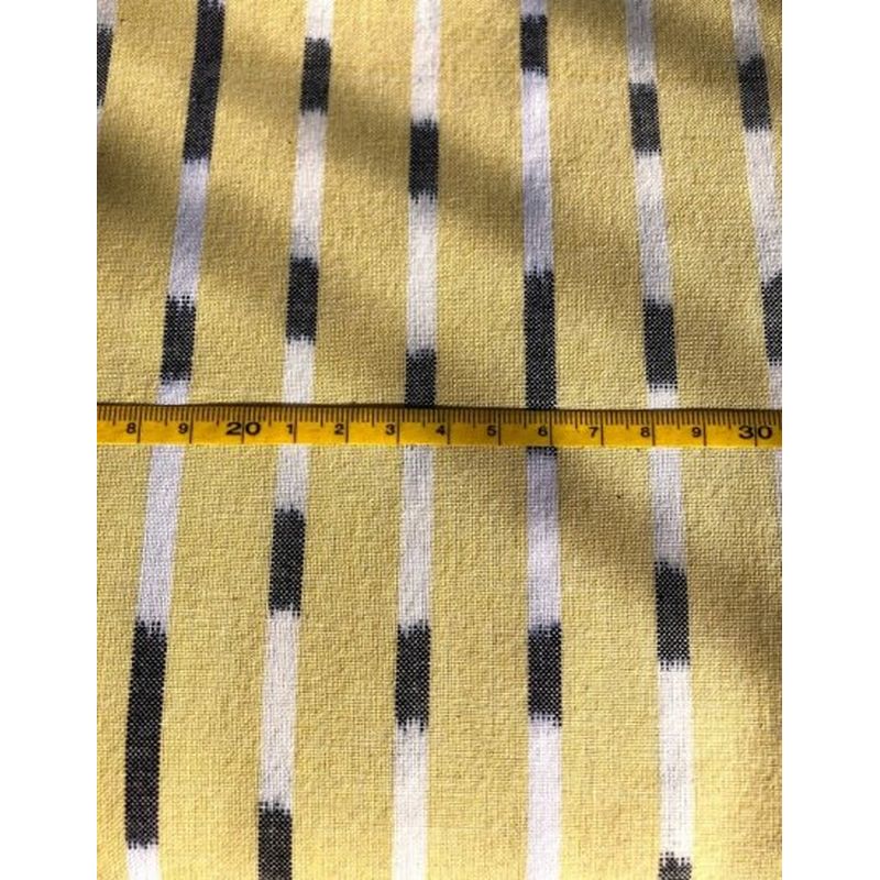 SHIMOGAWA KURUME KASURI Fabric Swing Yellow 