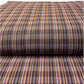 SHIMOGAWA KURUME KASURI Fabric 12 Standing Check Gray 