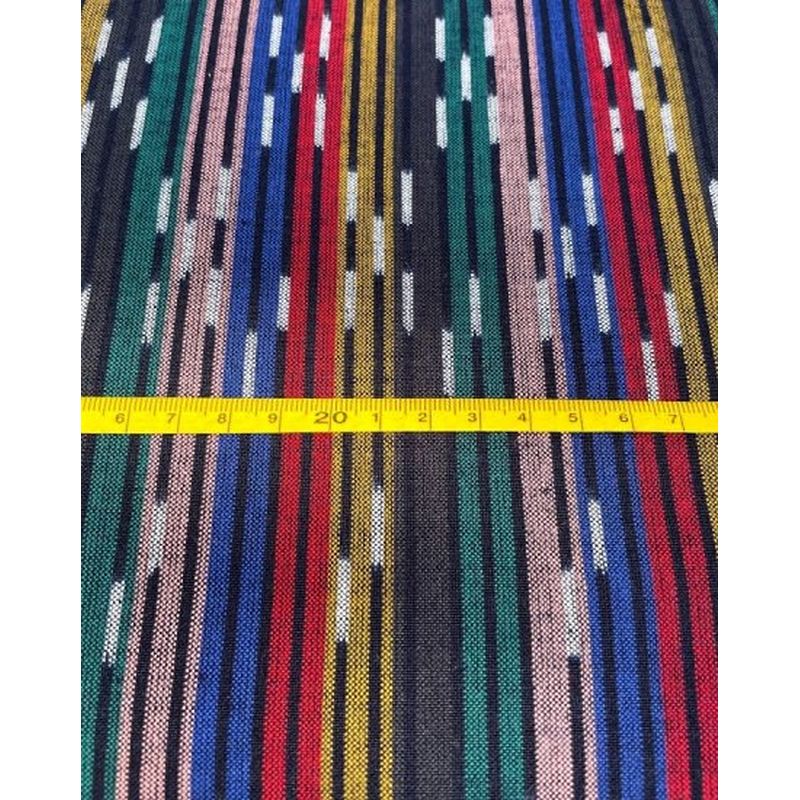SHIMOGAWA KURUME KASURI Fabric Six -Colored Kasuri 