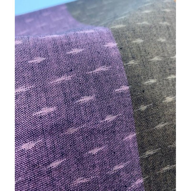 SHIMOGAWA KURUME KASURI Fabric Yokodot 5 Color Stripe 