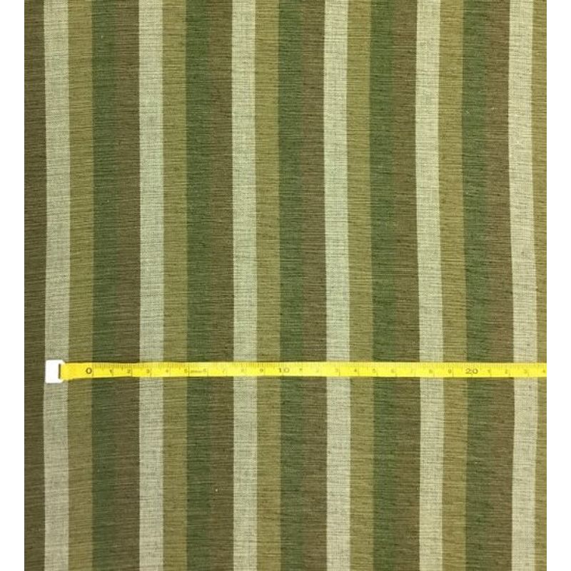 SHIMOGAWA KURUME KASURI Fabric 60/2 Christ Live Leaf Green 