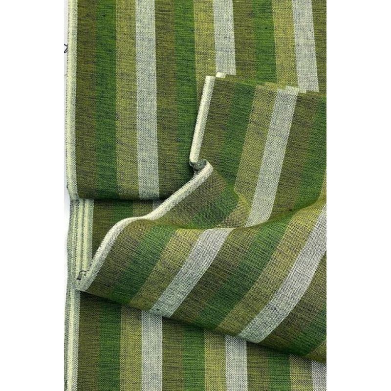SHIMOGAWA KURUME KASURI Fabric 60/2 Christ Lipe Summer Grass 