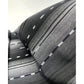 SHIMOGAWA KURUME KASURI Fabric 4 Standing Striped Black Gray Stand Kasuri 