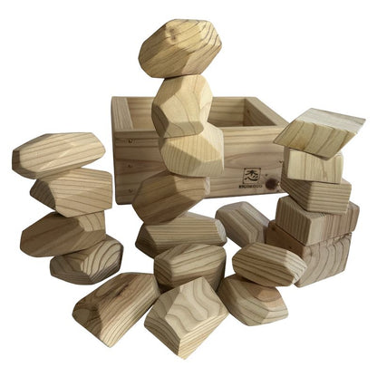 Spielzeug - Tsuminikka DX mit Holzkiste 20 Stück