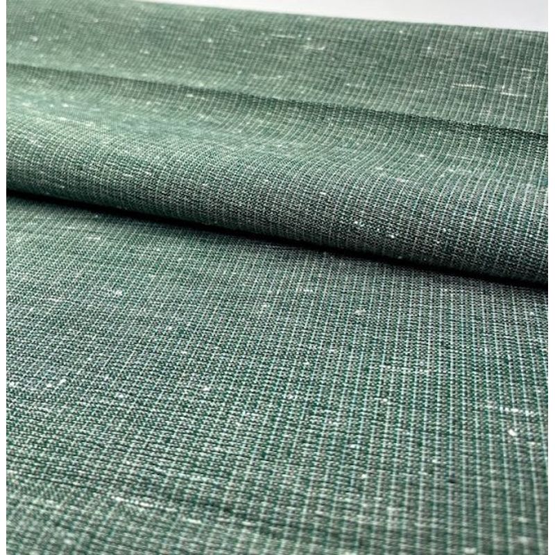 SHIMOGAWA KURUME KASURI Fabric Next Kiri White Green (Biroku) 