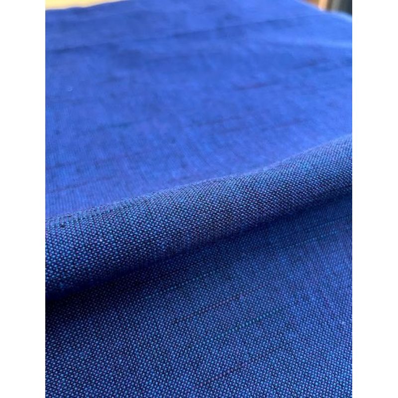 SHIMOGAWA KURUME KASURI Fabric 16 Slab Kotoba Lao Blue Purple 