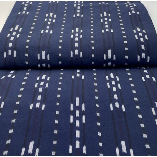 SHIMOGAWA KURUME KASURI Fabric 5 Standing Arare Chain 