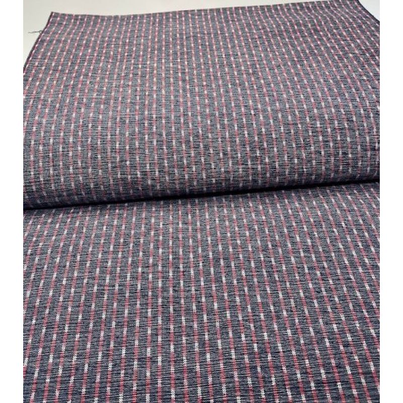 SHIMOGAWA KURUME KASURI Fabric 2 Bird Arare 2 Joint Yarn 