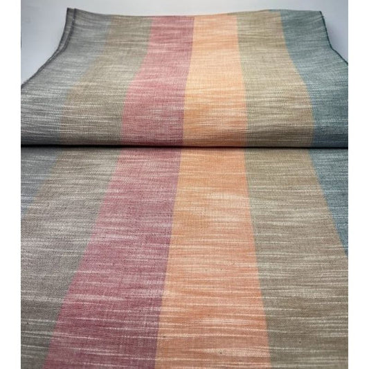 SHIMOGAWA KURUME KASURI Fabric Soft Striped Rest 