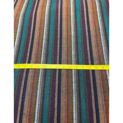 SHIMOGAWA KURUME KASURI Fabric 8 Standing Classic Stripe 