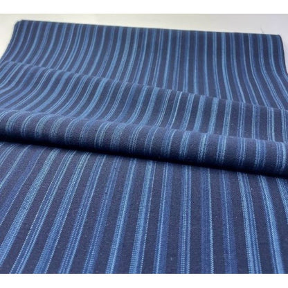 SHIMOGAWA KURUME KASURI Fabric Audan Dyeing Stripe 