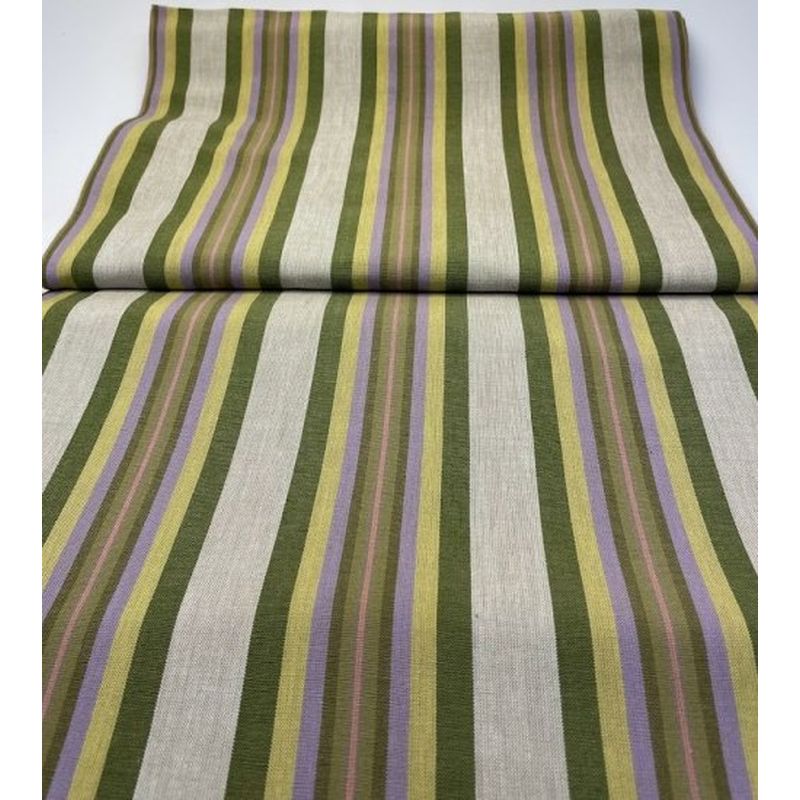 SHIMOGAWA KURUME KASURI Fabric 3.5 Standing Stripe 