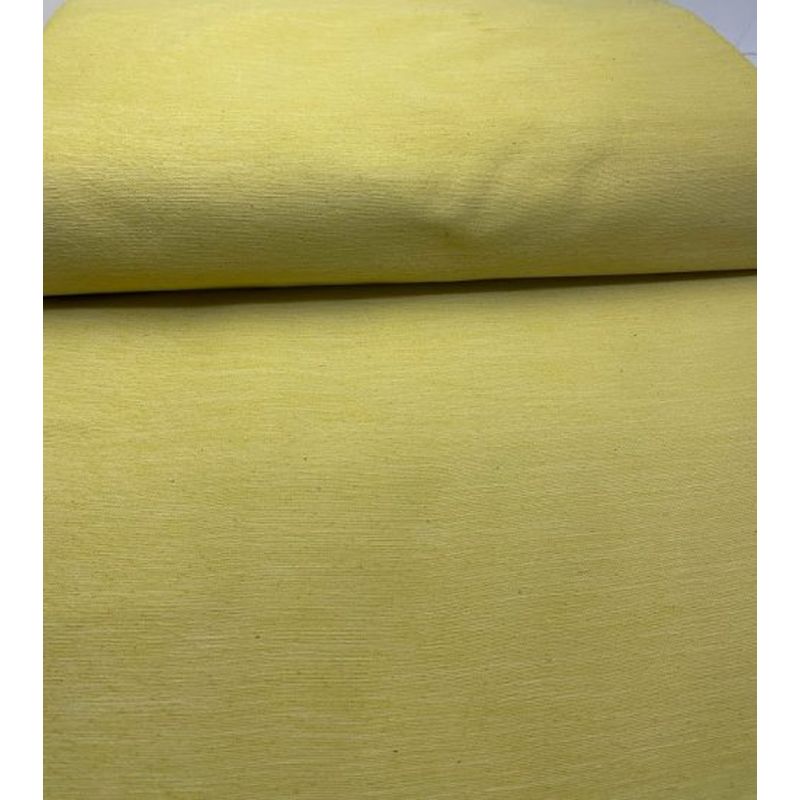 SHIMOGAWA KURUME KASURI Fabric Two Threads Plain Plain Magic Yellow 