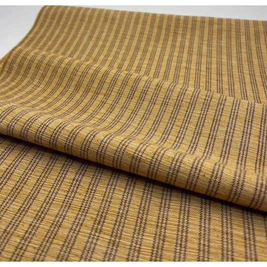 SHIMOGAWA KURUME KASURI Fabric 3 Striped Kirikarashi Colors 