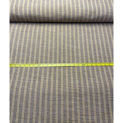 SHIMOGAWA KURUME KASURI Fabric 3 Striped Kirikarashi Colors 