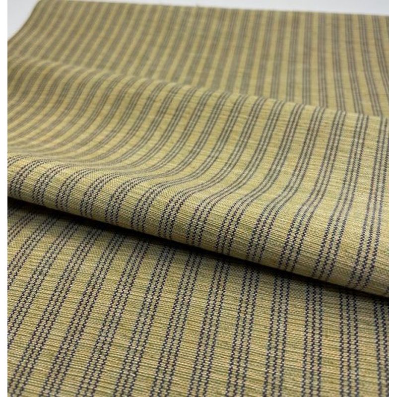 SHIMOGAWA KURUME KASURI Fabric 3 Striped Kiri Yuzu 