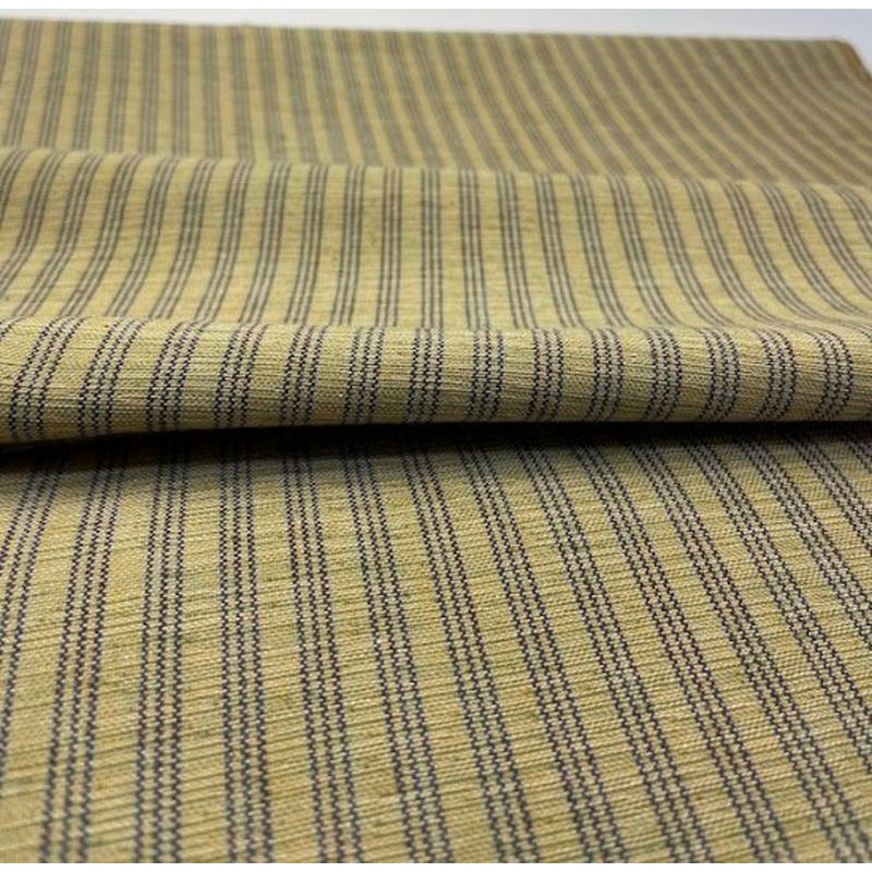 SHIMOGAWA KURUME KASURI Fabric 3 Striped Kiri Yuzu 