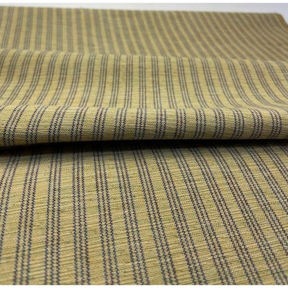 SHIMOGAWA KURUME KASURI Fabric 3 Striped Kiri Yuzu 