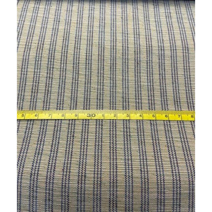 SHIMOGAWA KURUME KASURI Fabric 3 Striped Kiri Yuzu 