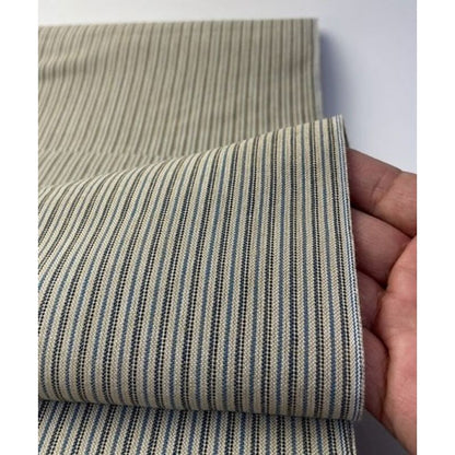 SHIMOGAWA KURUME KASURI Fabric 54 Standed Stripe Beige 