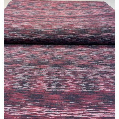 SHIMOGAWA KURUME KASURI Fabric Stacked Kasuri Red Purple 
