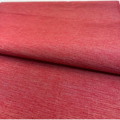 SHIMOGAWA KURUME KASURI Fabric 60/2 2 Pougi Thread Strawberry 